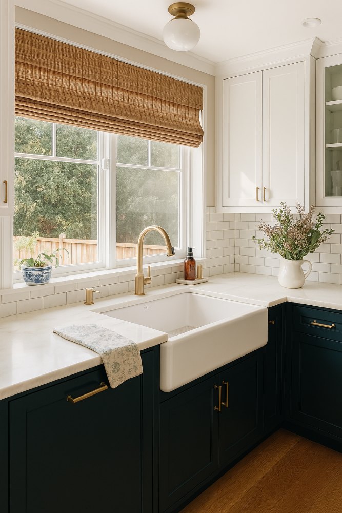 MorraHome Custom Bamboo Roller Shades - MorraHome