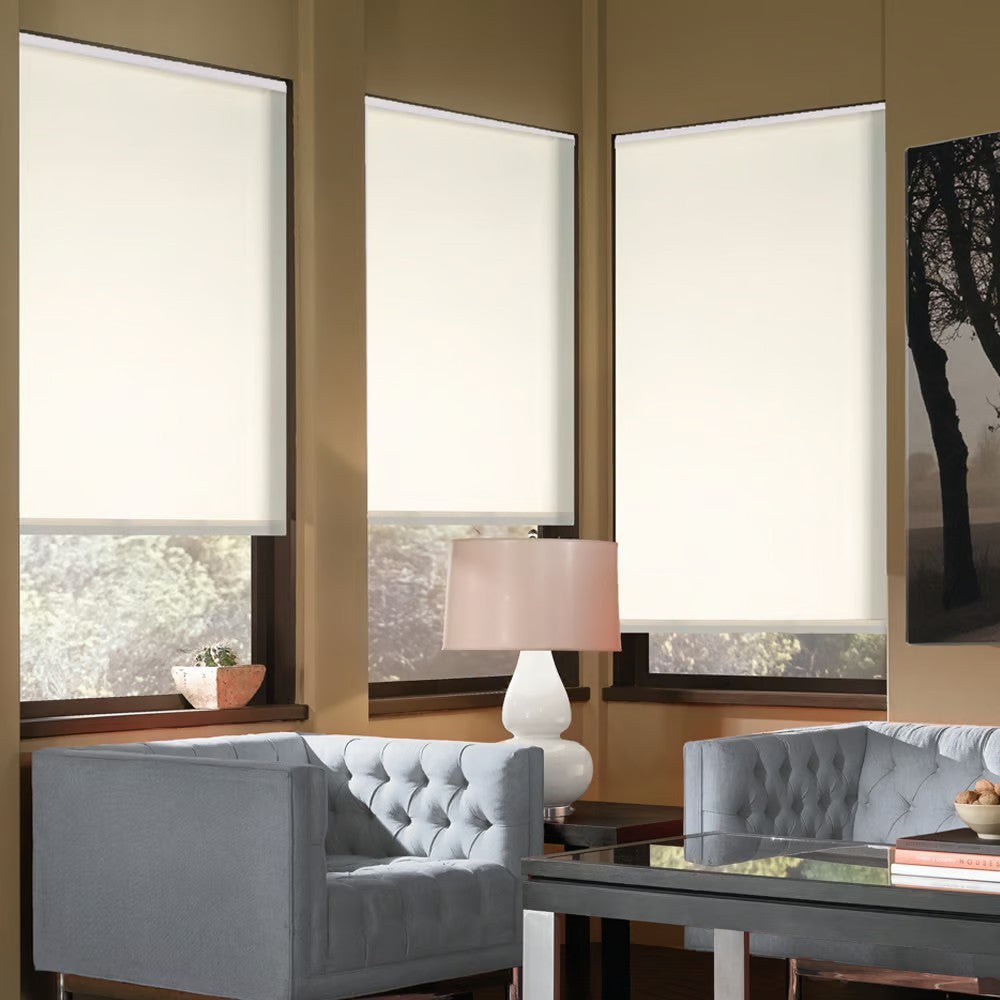 Serena Light Filtering Fabric Custom Roller Shades
