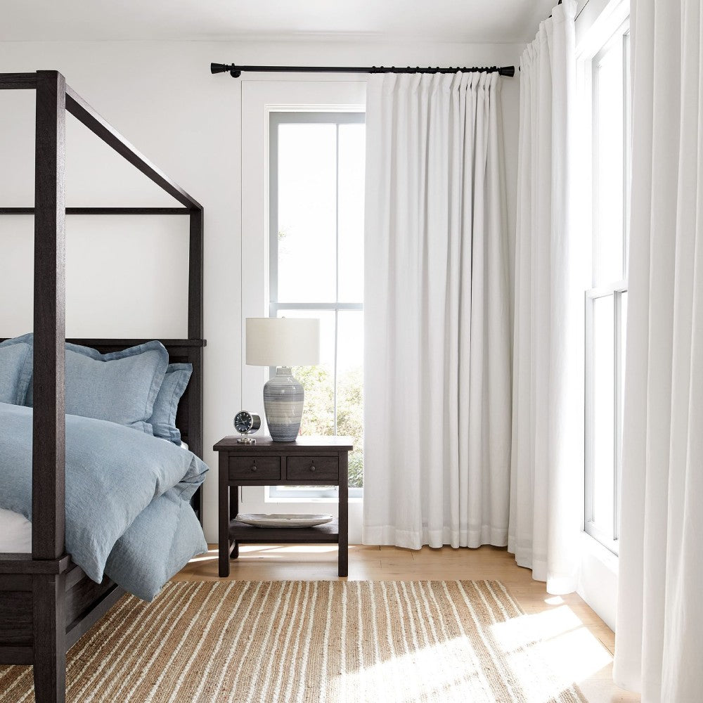 Belgian Flax 100% Linen Curtain Custom - MorraHome