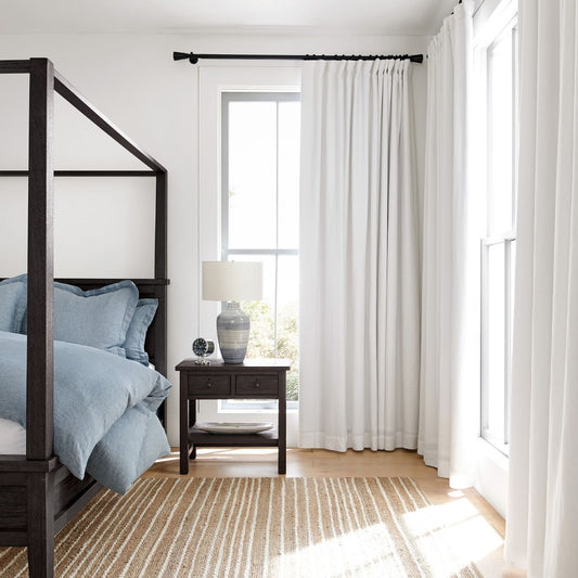 Belgian Flax 100% Linen Curtain Custom - MorraHome