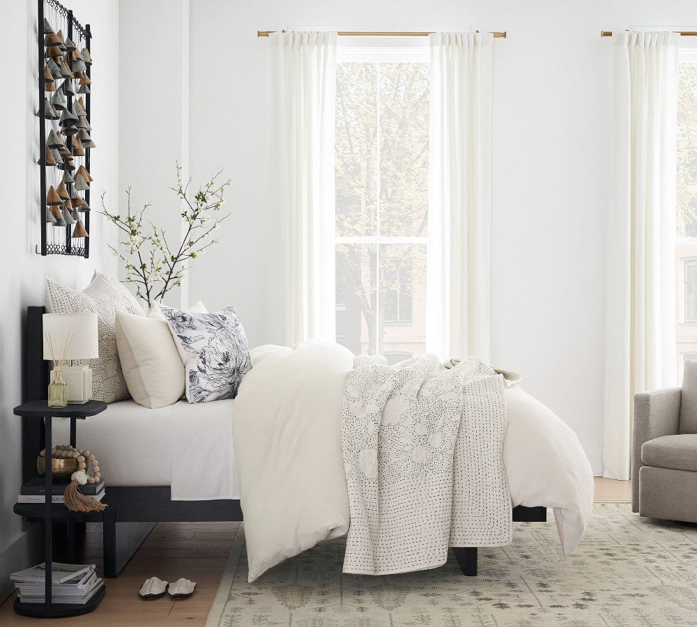 Belgian Flax 100% Linen Curtain Custom - MorraHome