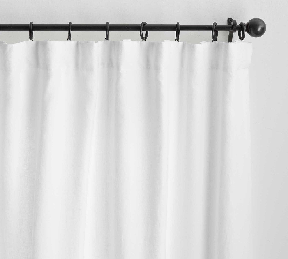 Belgian Flax 100% Linen Curtain Custom - MorraHome