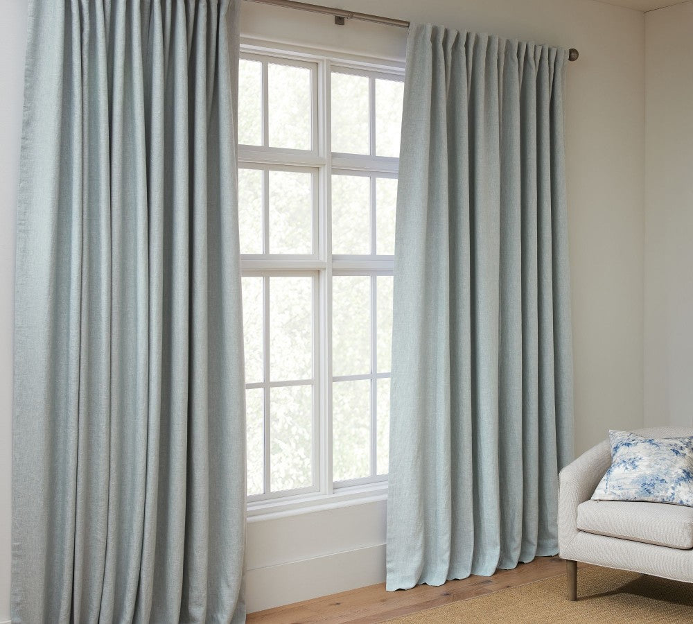 Belgian Flax 100% Linen Unlined Curtain Custom - MorraHome