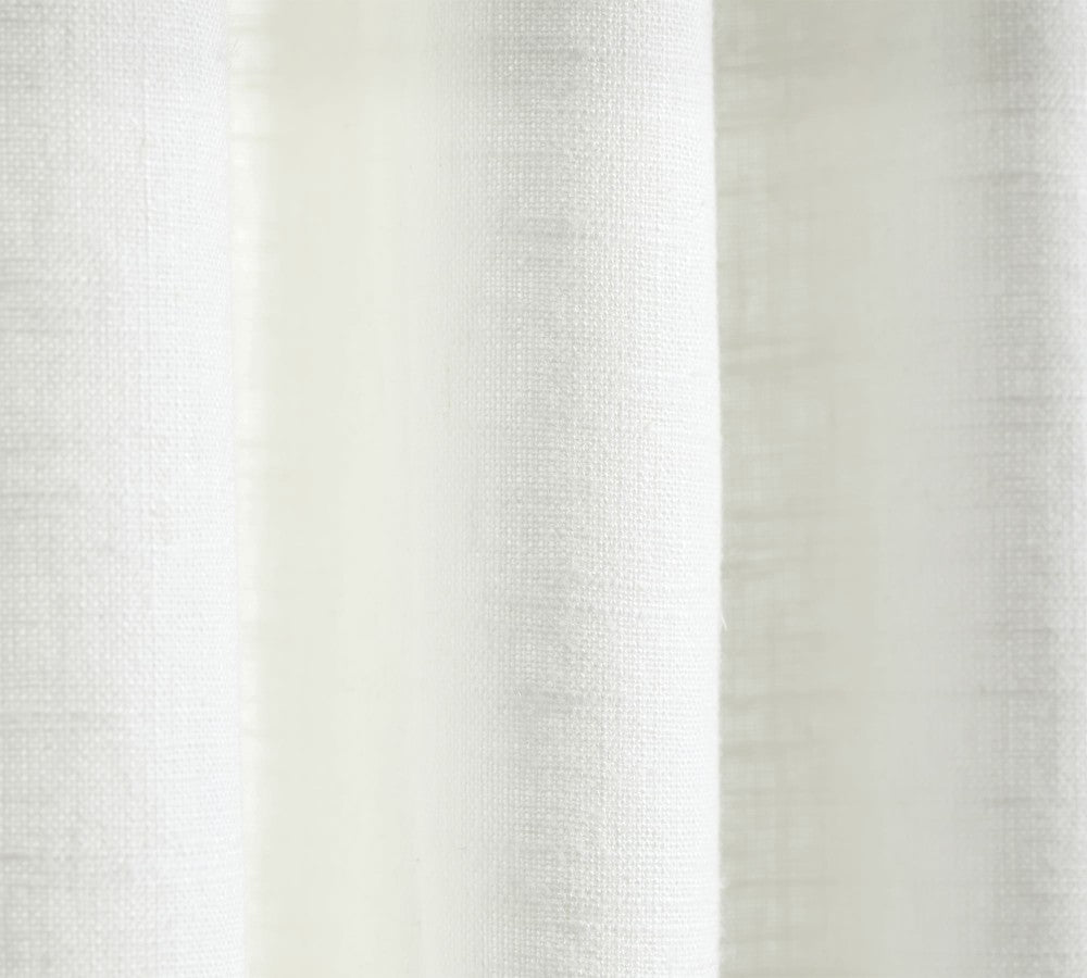Emery 100% Linen Blackout Curtain Custom - MorraHome