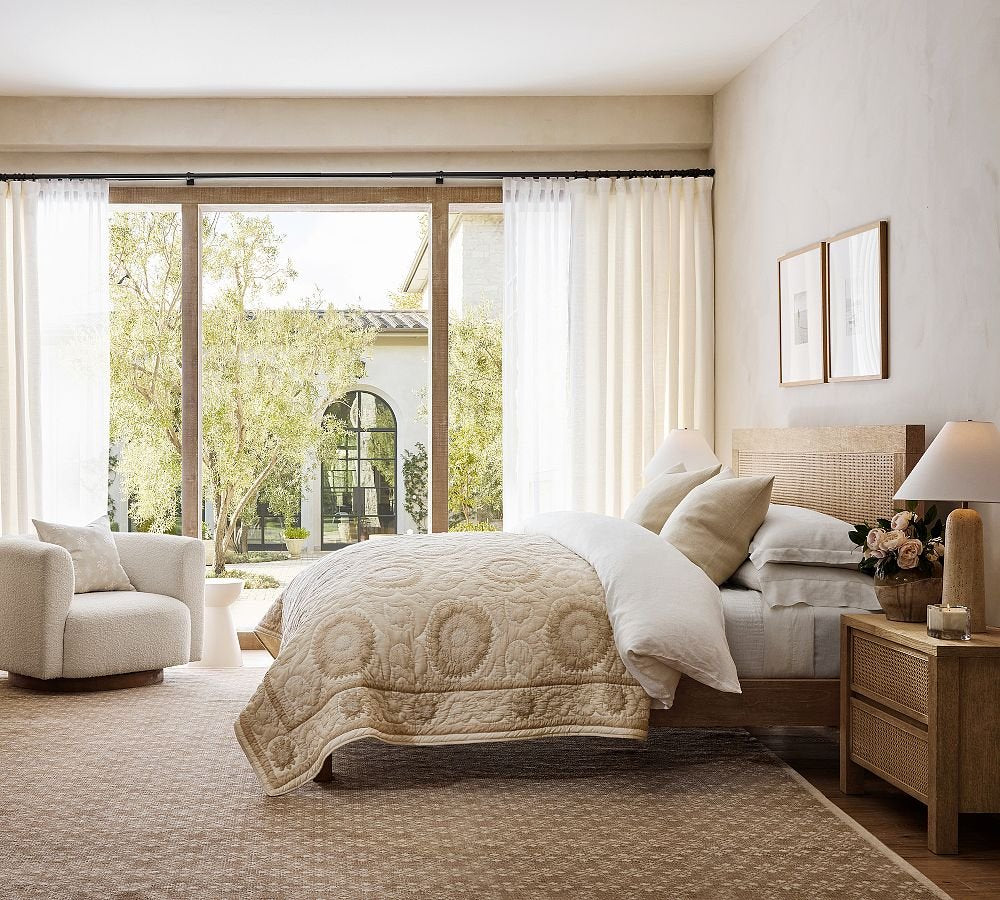 Emery 100% Linen Blackout Curtain Custom - MorraHome