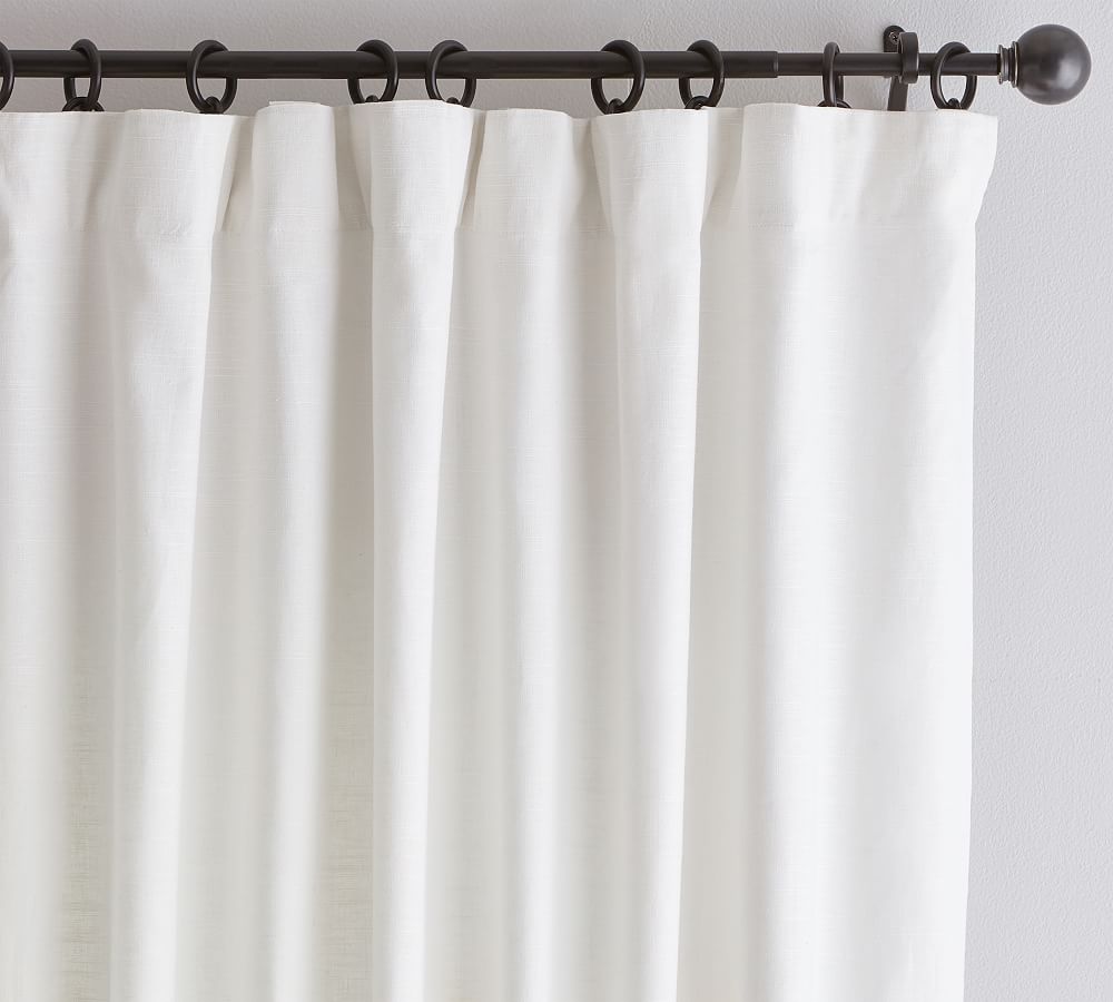 Emery 100% Linen Blackout Curtain Custom - MorraHome