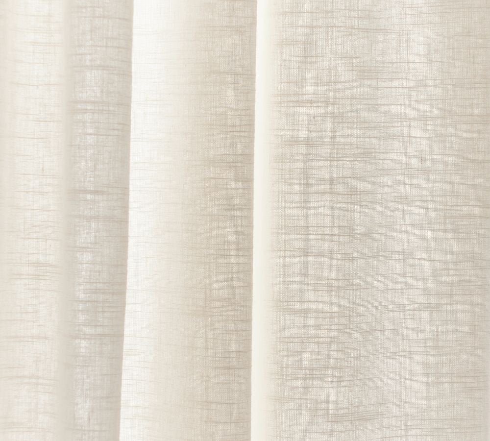 Emery 100% Linen Blackout Curtain Custom - MorraHome