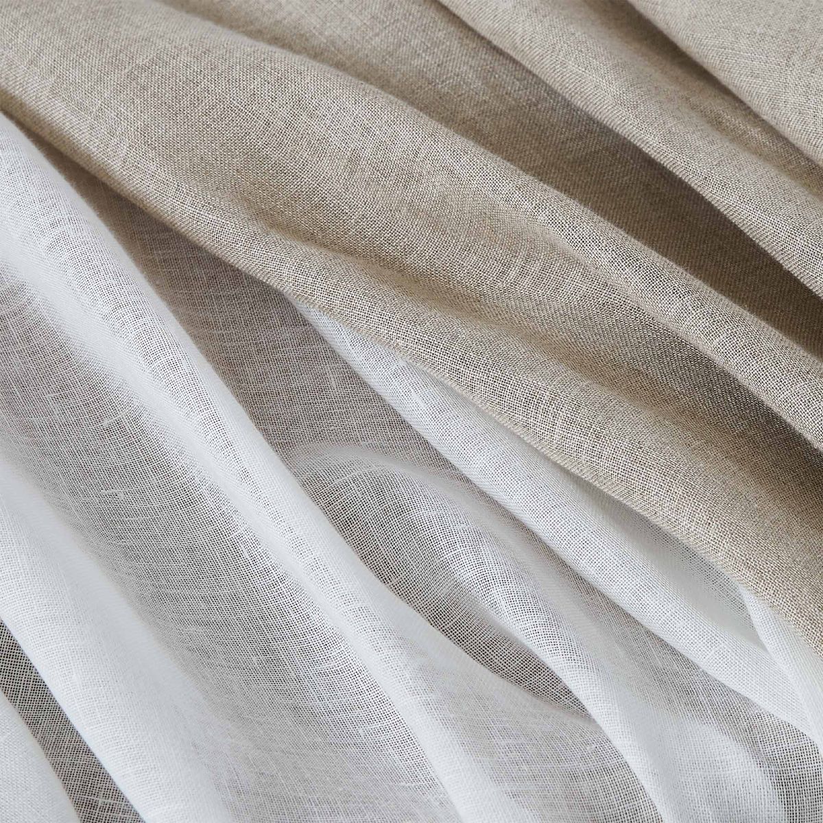 Emery 100% Linen Blackout Curtain Custom - MorraHome