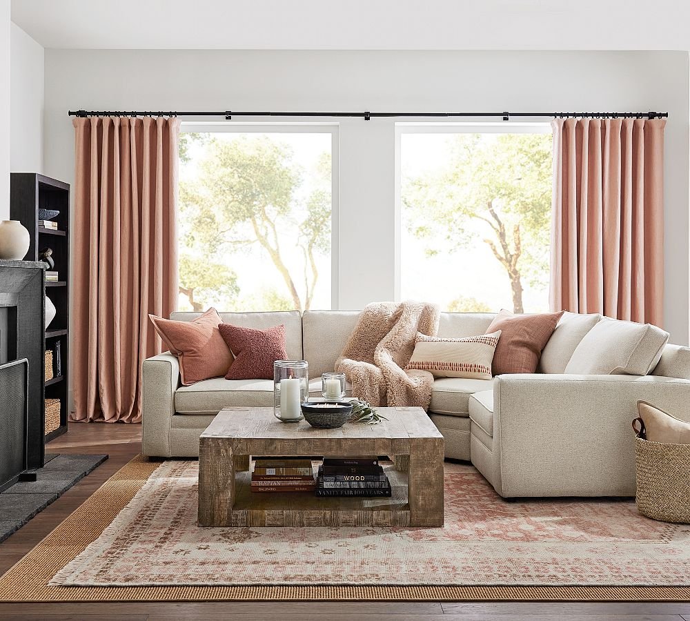 Emery 100% Linen Blackout Curtain Custom - MorraHome