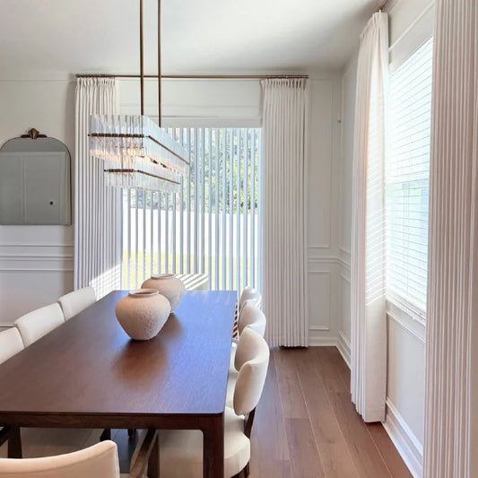 Harper Custom Pinch Pleat Linen Curtains
