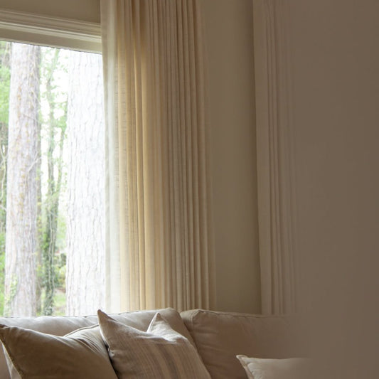 Custom Linen Curtain, Blackout and Light Filtering Options, for bedroom Living room
