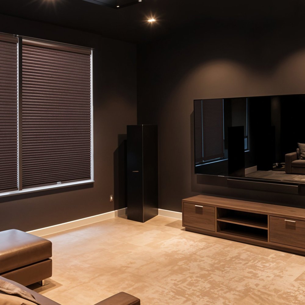 MorraHome No Drill No Tools Cordless Blackout Top Down Bottom Up Cellular Shades - MorraHome