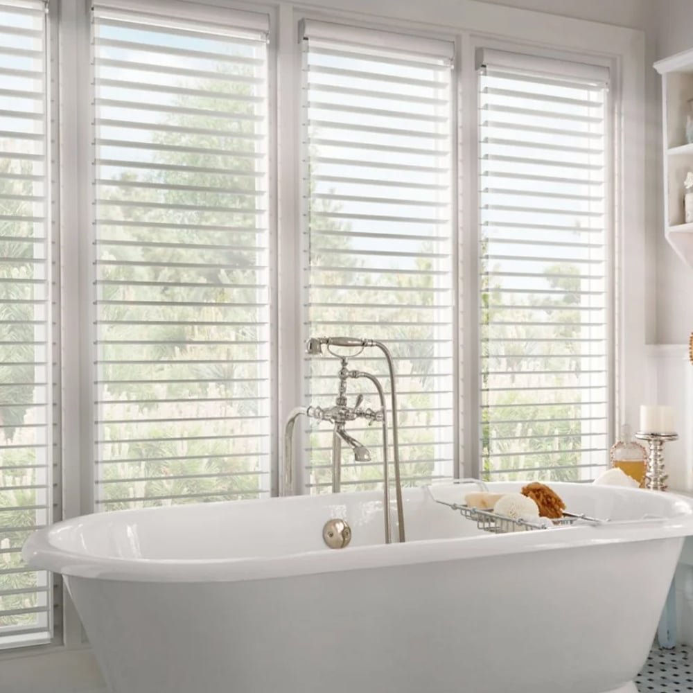 MorraHome 2 Inch Light Filtering Sheer Shades - MorraHome