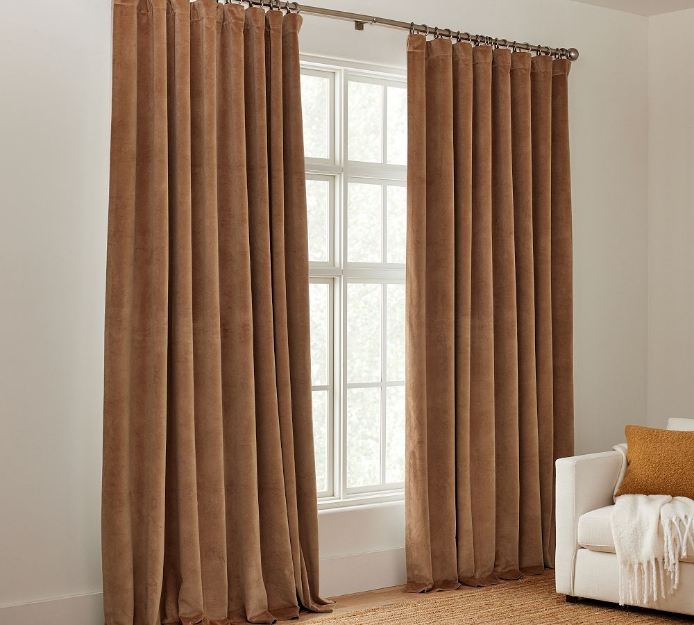 Niamh Velvet 100% Blackout Custom Curtain - MorraHome