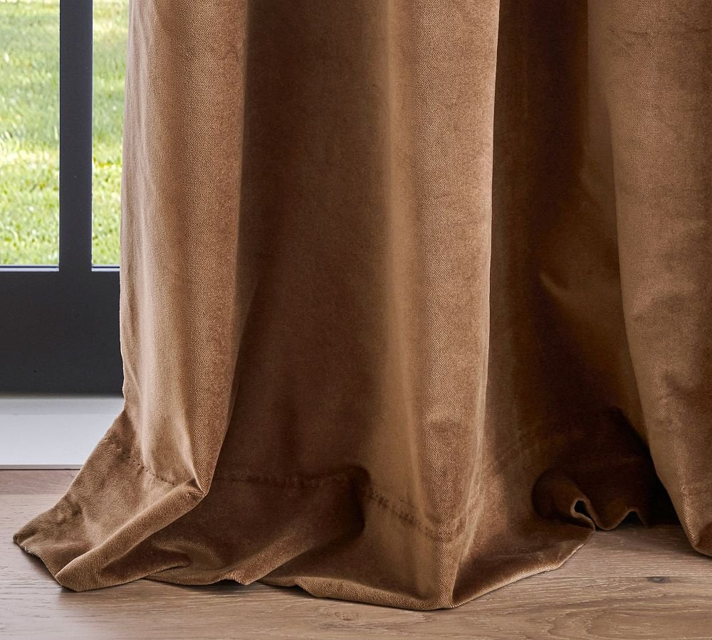Niamh Velvet 100% Blackout Custom Curtain - MorraHome