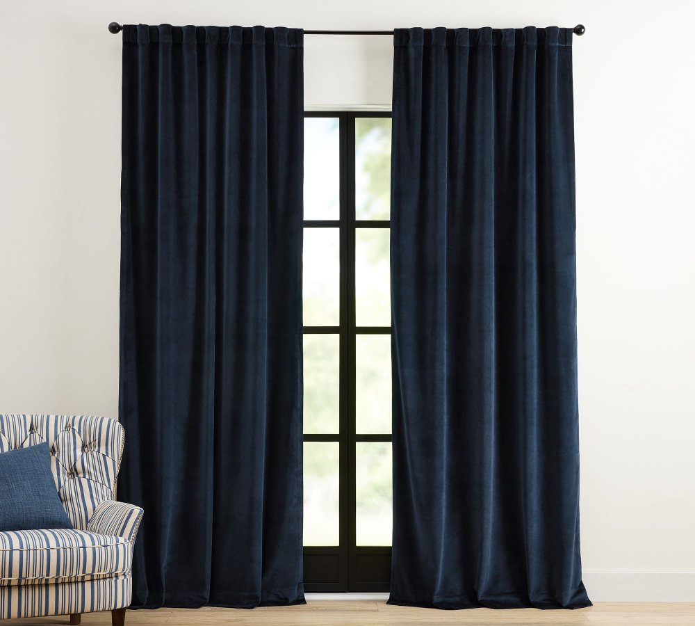 Niamh Velvet 100% Blackout Custom Curtain - MorraHome