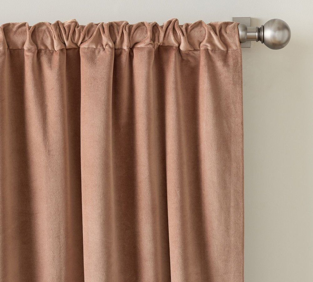 Niamh Velvet 100% Blackout Custom Curtain - MorraHome