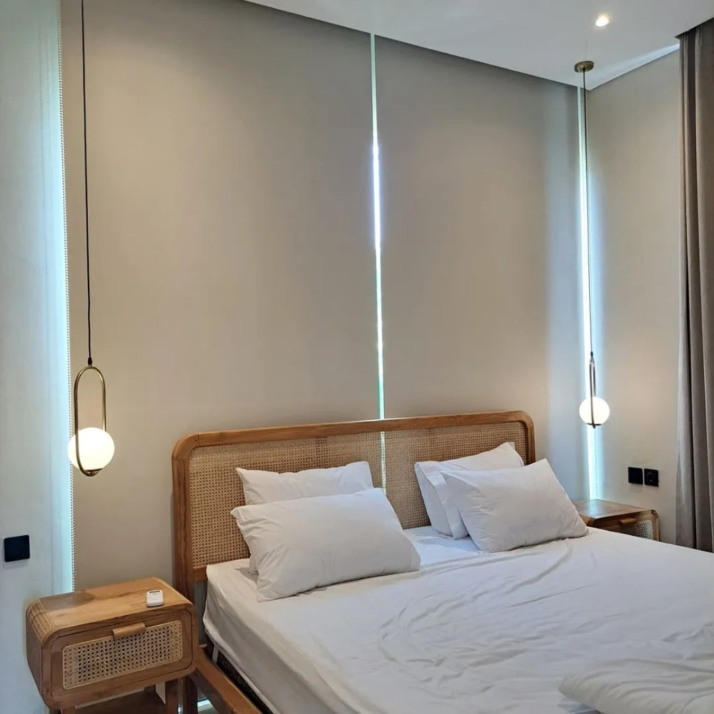 Oatley Premium 100% Blackout Roller Shades, Cordless - MorraHome