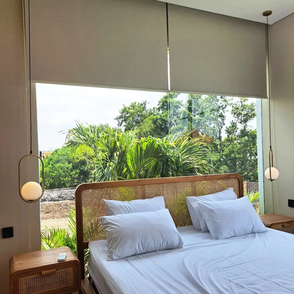 Oatley Premium 100% Blackout Roller Shades, Cordless - MorraHome