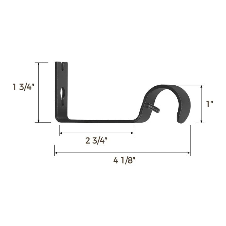 Owen Adjustable Curtain Rod with Rings - MorraHome