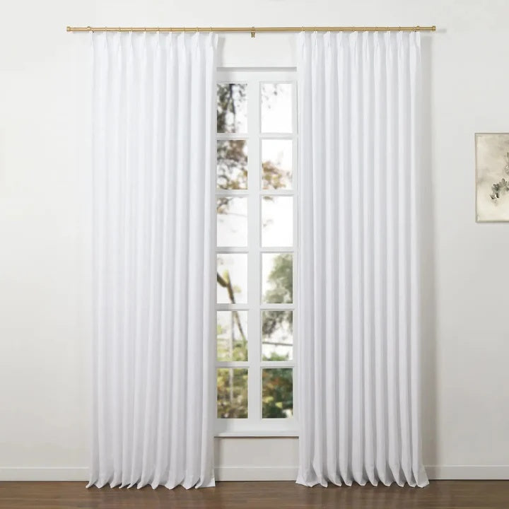 Owen Adjustable Curtain Rod with Rings - MorraHome