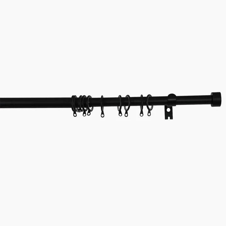 Owen Adjustable Curtain Rod with Rings - MorraHome