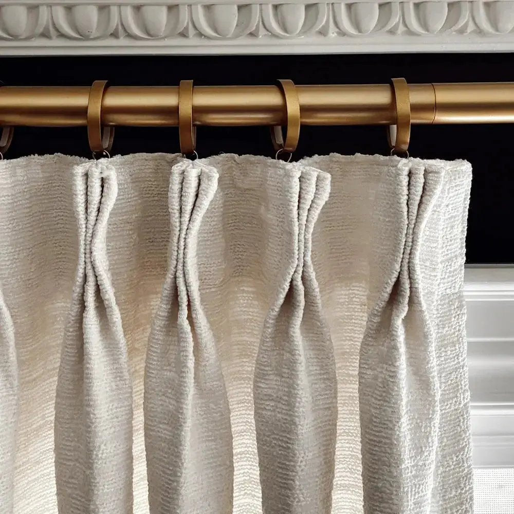 Owen Adjustable Curtain Rod with Rings - MorraHome