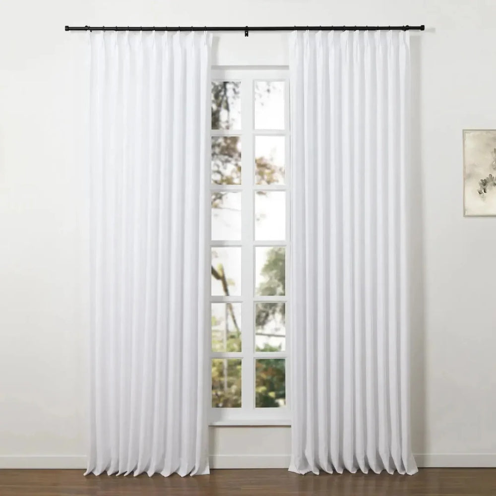 Owen Adjustable Curtain Rod with Rings - MorraHome