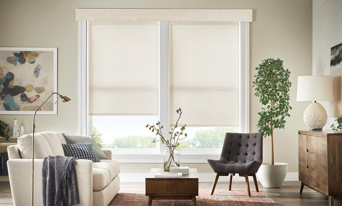 Serena 100% Blackout Roller Shades, Cordless - MorraHome
