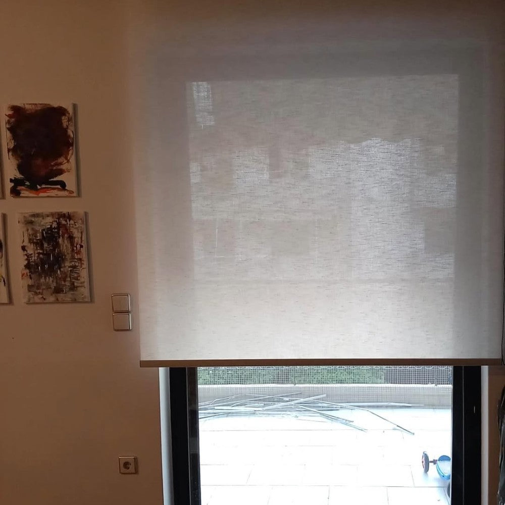 Serena Light Filtering Fabric Roller Shades - MorraHome