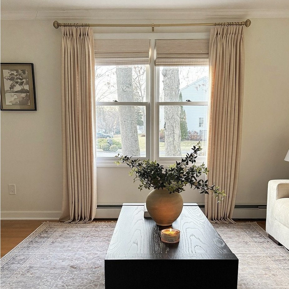 Terra Custom Linen Curtains & Drape - MorraHome