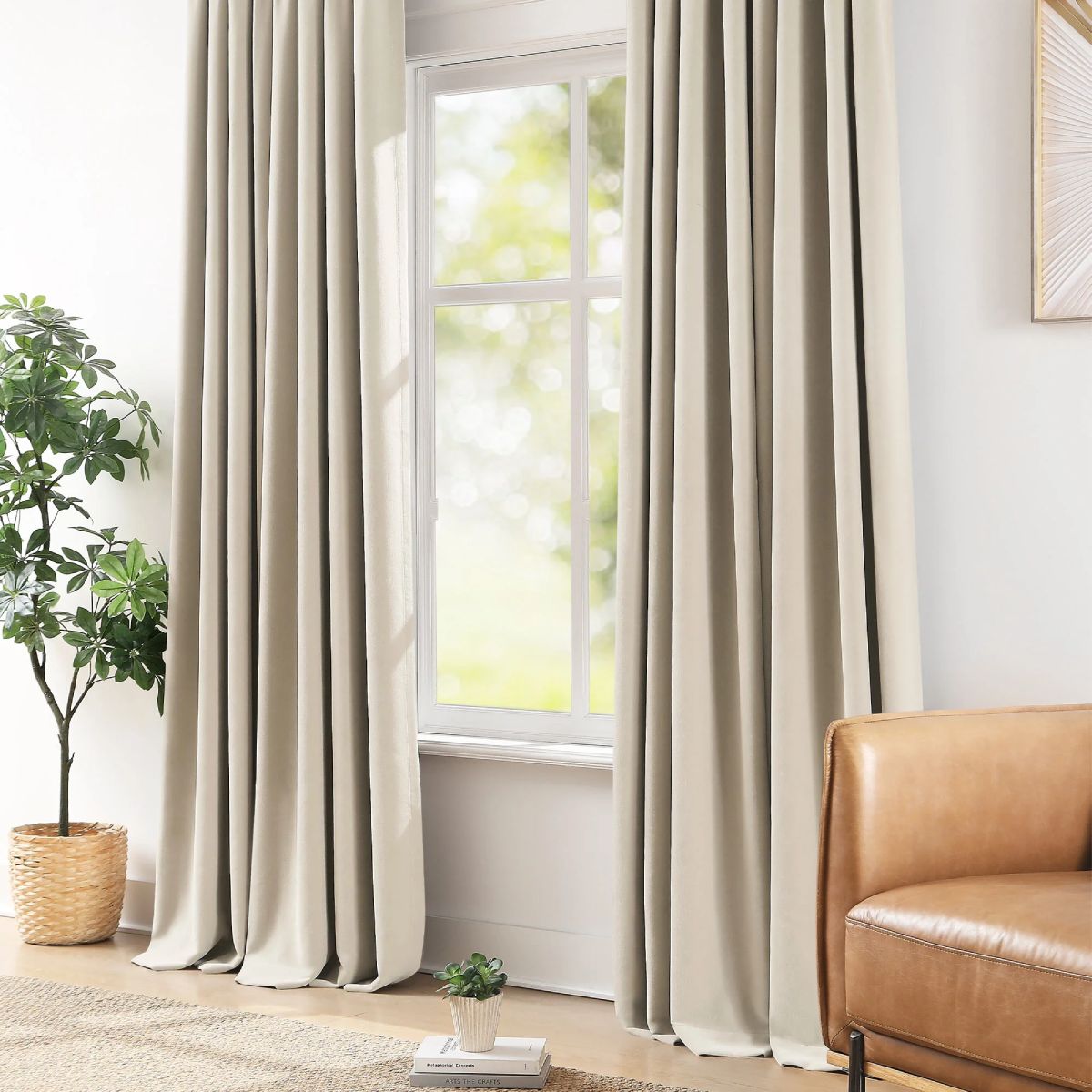 Elara Soft 100% Blackout Velvet Curtains - MorraHome