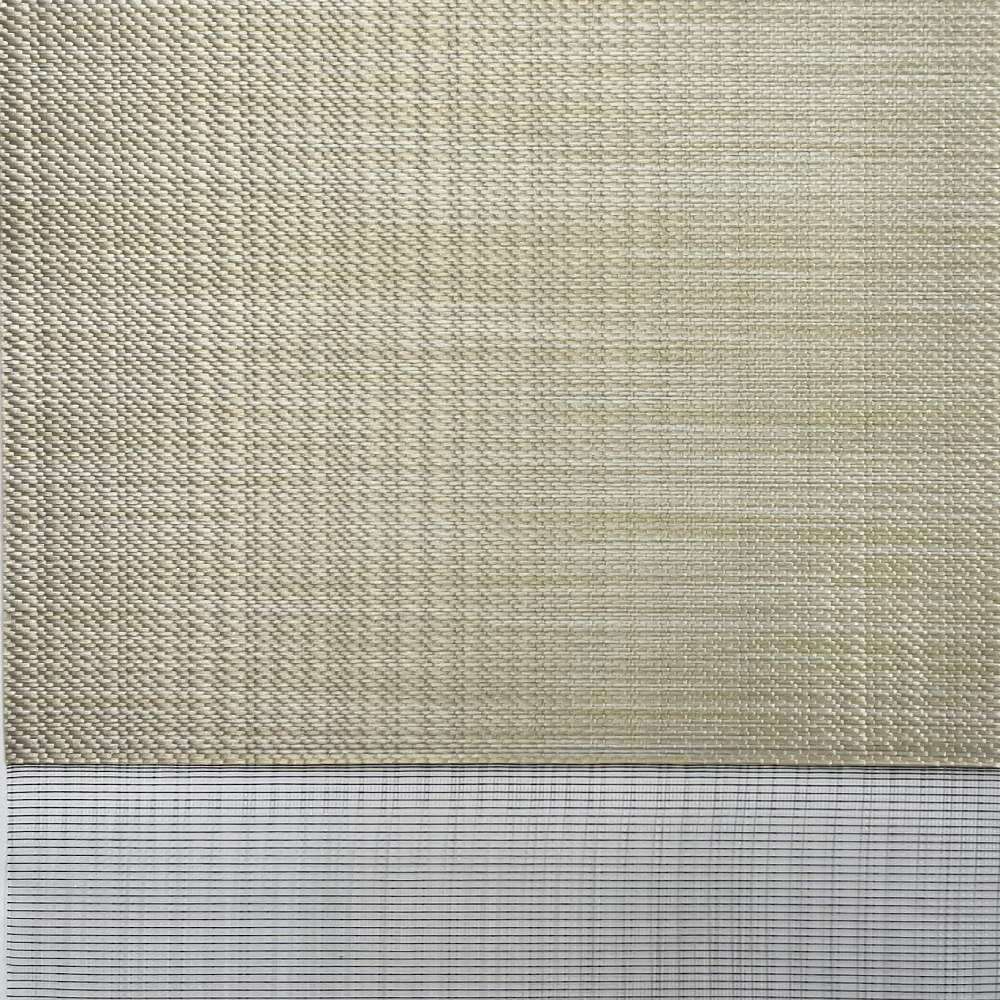 MorraHome 4 Inches Custom Natural Cordless Blackout Zebra Blinds