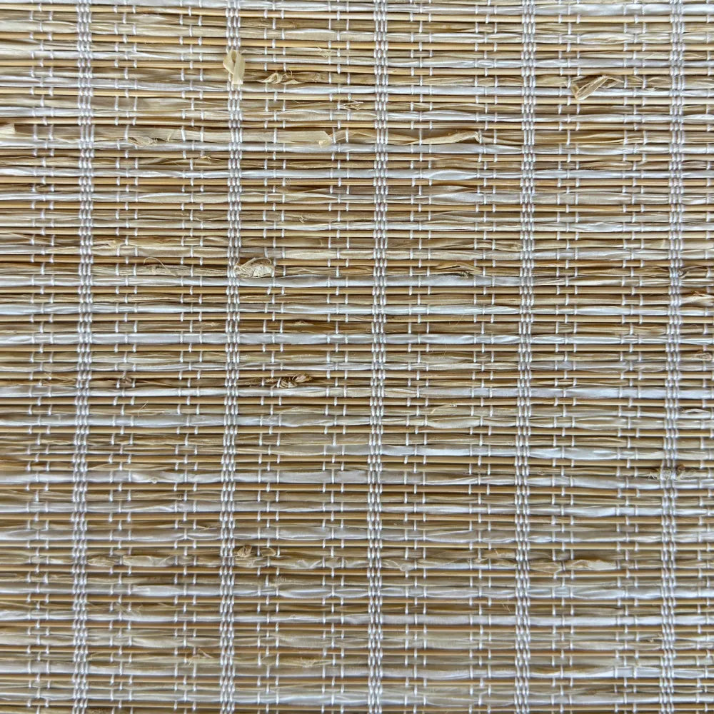 Beige Woven Wood Shades - Soft & Warm, Perfect for Any Decor