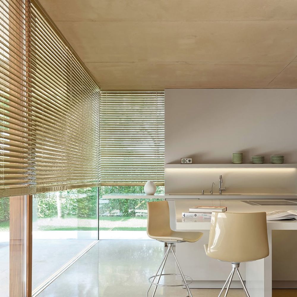 MorraHome 1“ Cordless Mini Aluminum Blinds - MorraHome