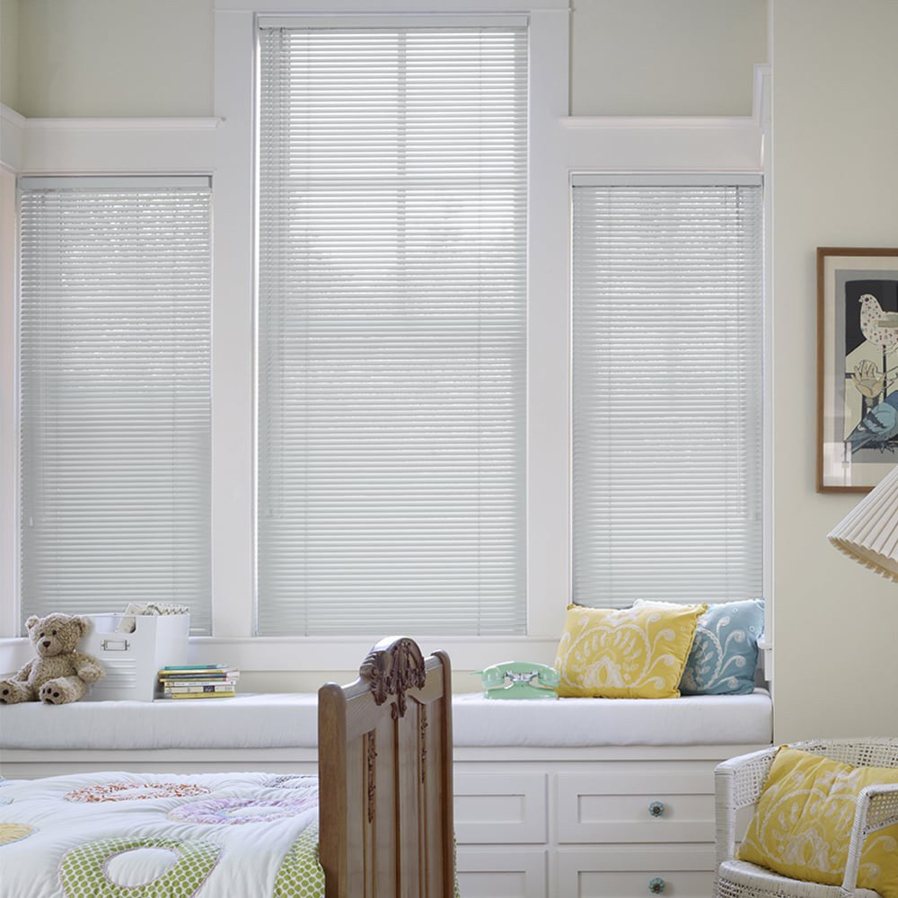 MorraHome Cordless Faux Wood Blinds - MorraHome
