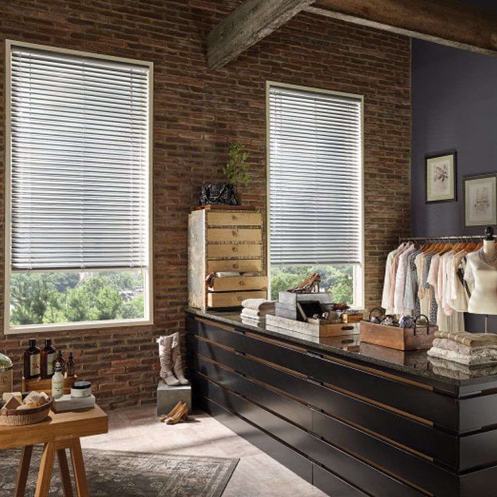 MorraHome Cordless Faux Wood Blinds - MorraHome