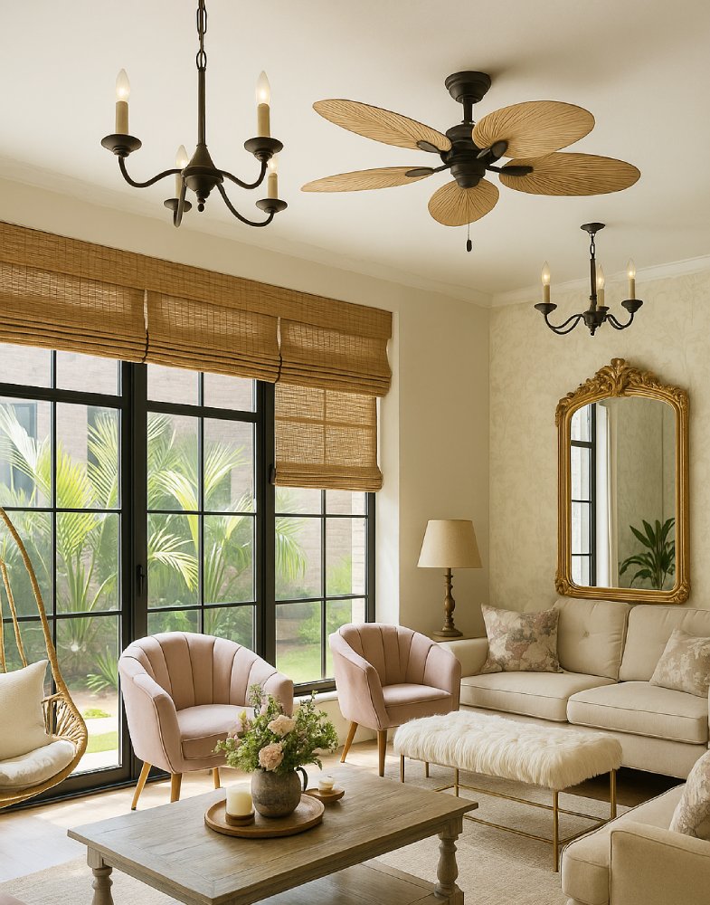 MorraHome Custom Bamboo Roller Shades - MorraHome