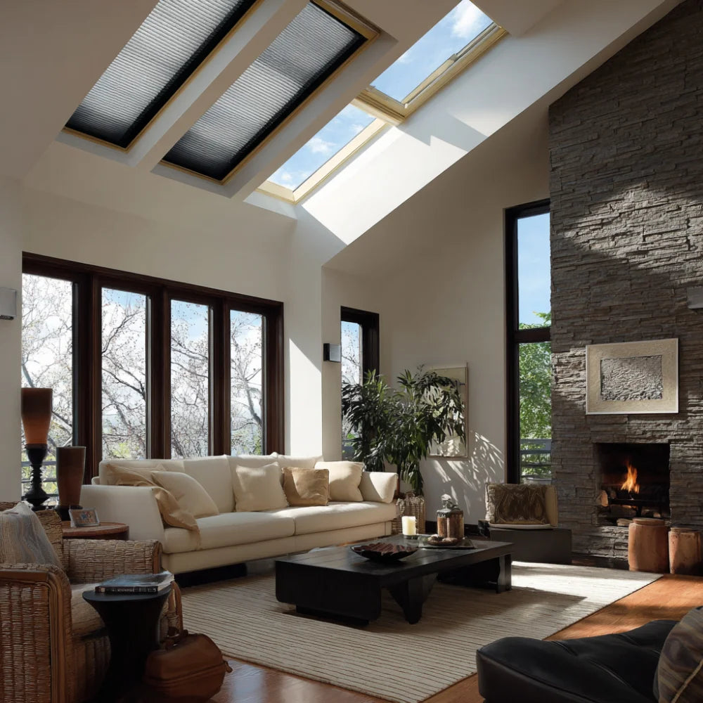 morrahome light filtering skylight window blinds