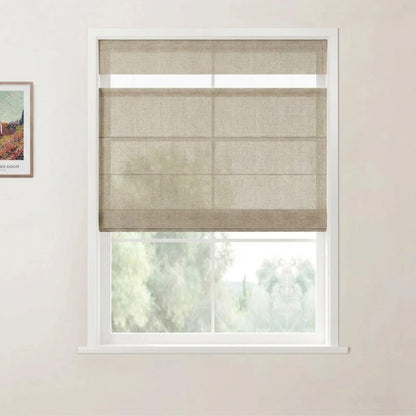 Harper Custom Top Down Bottom Up Roman Shades: Precision Light & Privacy Control