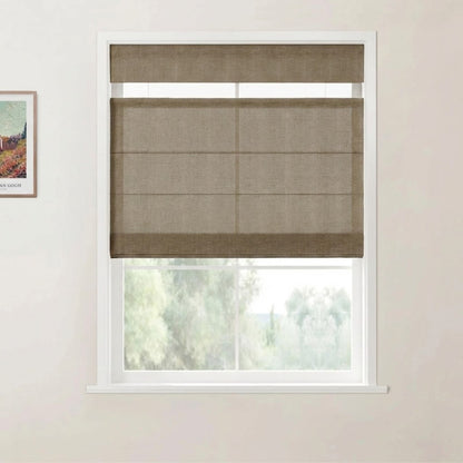 Harper Custom Top Down Bottom Up Roman Shades: Precision Light & Privacy Control