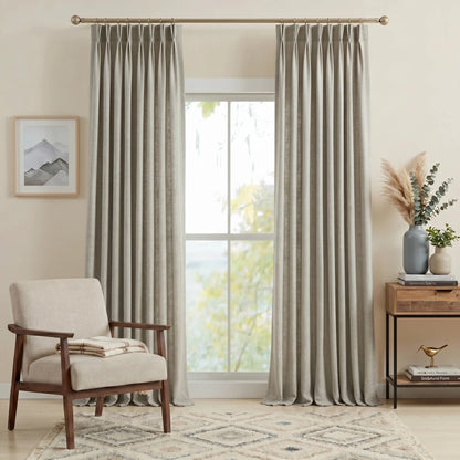 Harper Premium Custom Pinch Pleat Linen Curtains