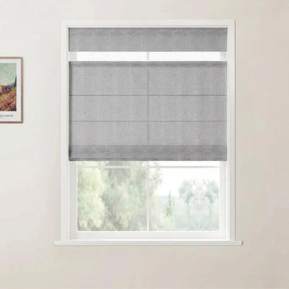 Harper Custom Top Down Bottom Up Roman Shades: Precision Light & Privacy Control