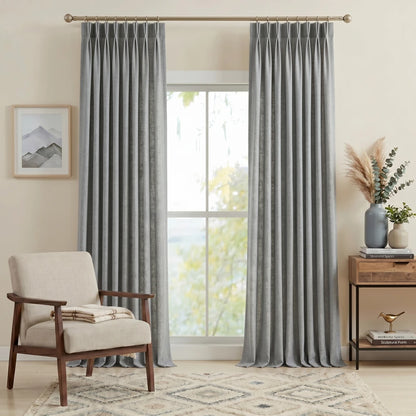 Harper Premium Custom Pinch Pleat Linen Curtains