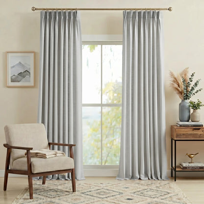 Harper Premium Custom Pinch Pleat Linen Curtains
