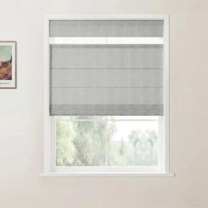 Harper Custom Top Down Bottom Up Roman Shades: Precision Light & Privacy Control