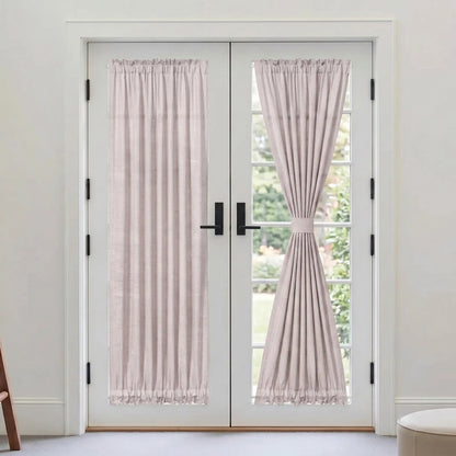 Custom French Door Curtains