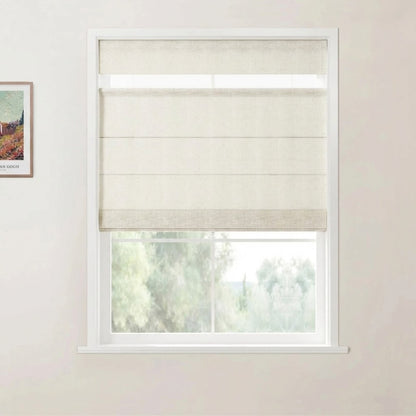 Harper Custom Top Down Bottom Up Roman Shades: Precision Light & Privacy Control