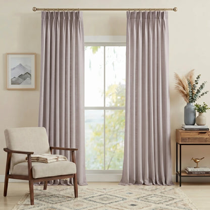 Harper Premium Custom Pinch Pleat Linen Curtains