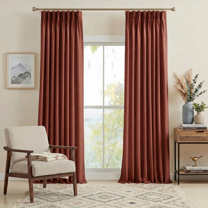 Harper Premium Custom Pinch Pleat Linen Curtains
